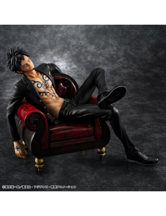 One Piece figurine PVC Portrait.Of.Pirates "S.O.C" Trafalgar Law Ver.R Megahouse