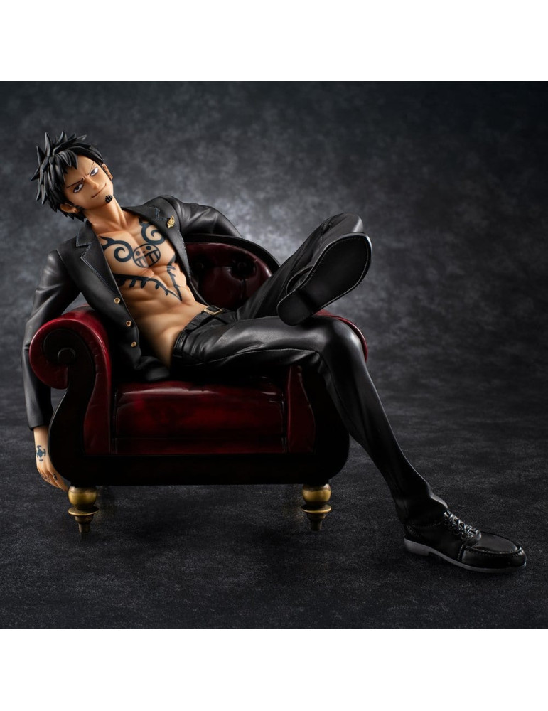 One Piece figurine PVC Portrait.Of.Pirates "S.O.C" Trafalgar Law Ver.R Megahouse