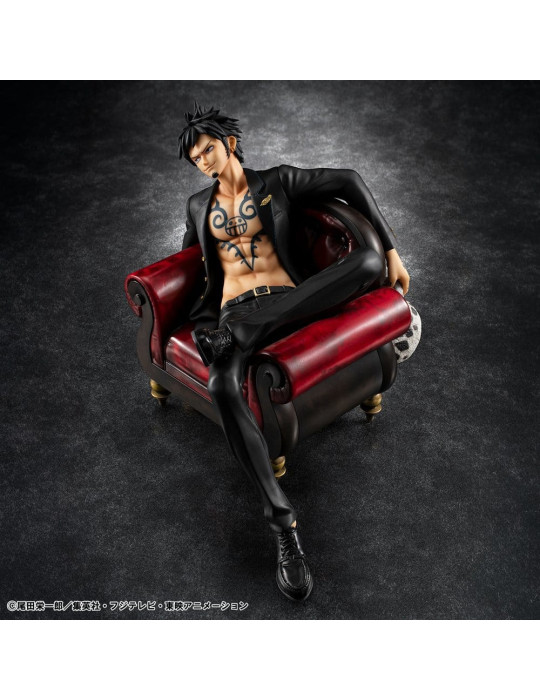 One Piece figurine PVC Portrait.Of.Pirates "S.O.C" Trafalgar Law Ver.R Megahouse