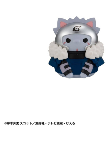 Naruto Shippuden figurines mini Mega Cat Project Nyaruto! The bond between master and disciple ver. Megahouse 2