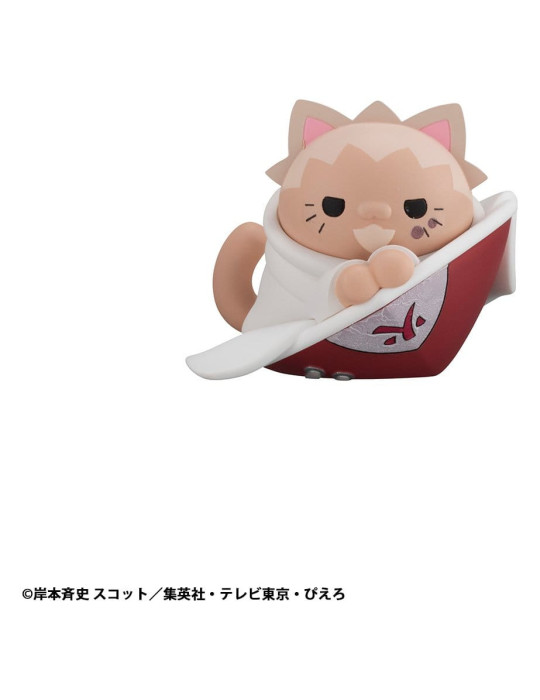 Naruto Shippuden Mega Cat Project Nyaruto! Mini Figures The bond between master and disciple ver. Megahouse