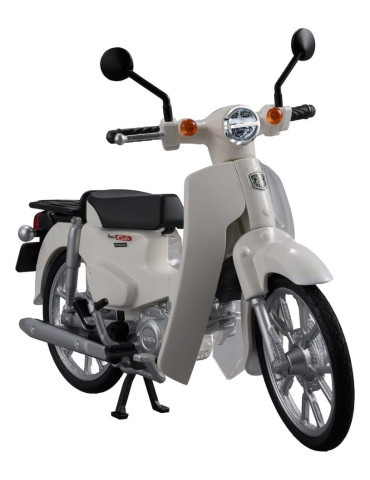 Honda Plastic Model Kit Kaitanics Super Cub 110 Classical White Megahouse