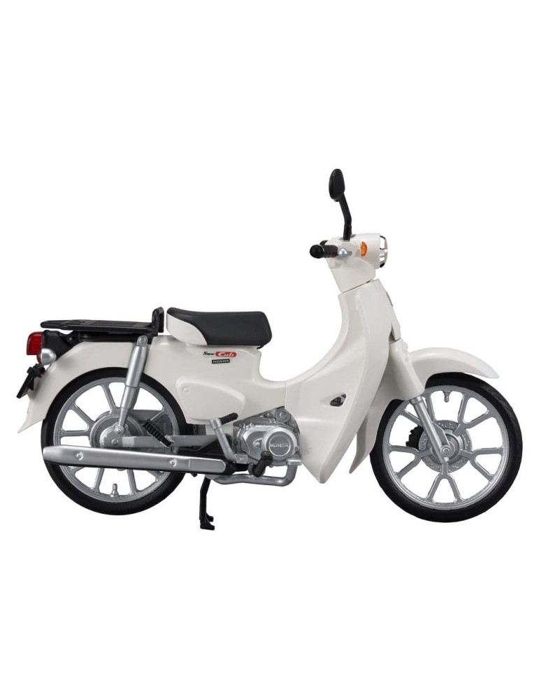 Honda Plastic Model Kit Kaitanics Super Cub 110 Classical White Megahouse