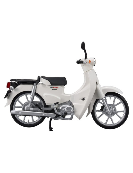 Honda Plastic Model Kit Kaitanics Super Cub 110 Classical White Megahouse