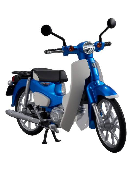 Honda Plastic Model Kit Kaitanics Super Cub 110 Glint Wave Blue Metalic Megahouse