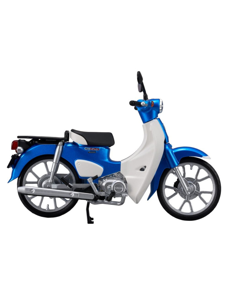 Honda Plastic Model Kit Kaitanics Super Cub 110 Glint Wave Blue Metalic Megahouse