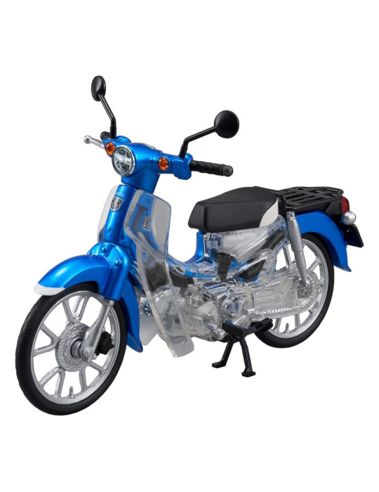 Honda Plastic Model Kit Kaitanics Super Cub 110 Glint Wave Blue Metalic Megahouse