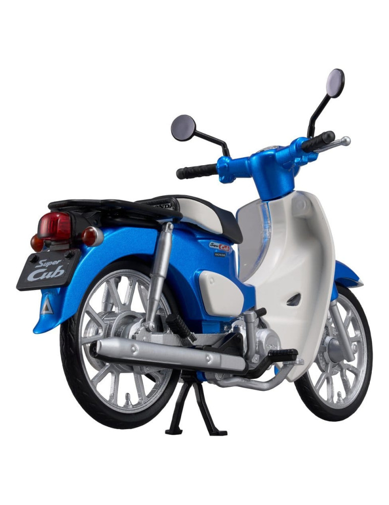Honda Plastic Model Kit Kaitanics Super Cub 110 Glint Wave Blue Metalic Megahouse