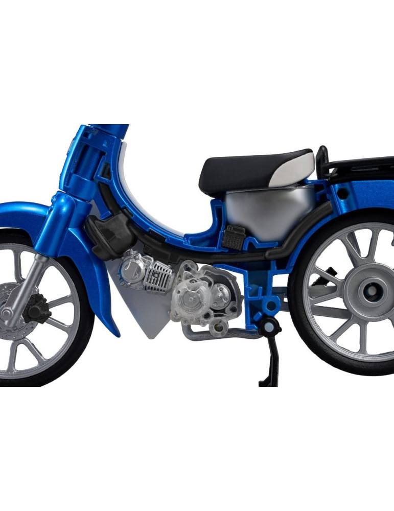 Honda Plastic Model Kit Kaitanics Super Cub 110 Glint Wave Blue Metalic Megahouse