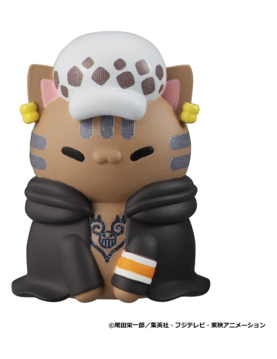 One Piece figurines mini Mega Cat Project NyanPieceNyan! I'm gonna be king of Paw-rates!! (8) (Repeat) Megahouse