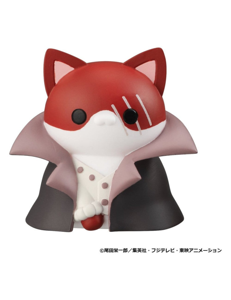 One Piece figurines mini Mega Cat Project NyanPieceNyan! I'm gonna be king of Paw-rates!! (8) (Repeat) Megahouse