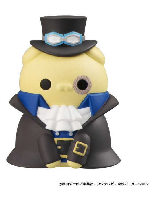 One Piece figurines mini Mega Cat Project NyanPieceNyan! I'm gonna be king of Paw-rates!! (8) (Repeat) Megahouse