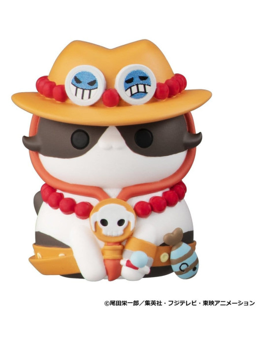 One Piece figurines mini Mega Cat Project NyanPieceNyan! I'm gonna be king of Paw-rates!! (8) (Repeat) Megahouse