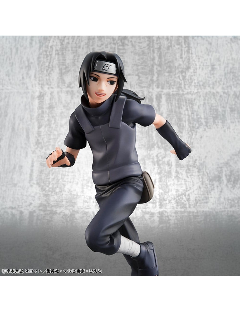 Naruto Shippuden pack 2 figurines PVC G.E.M. Series Itachi Uchiha & Sasuke (Repeat) Megahouse