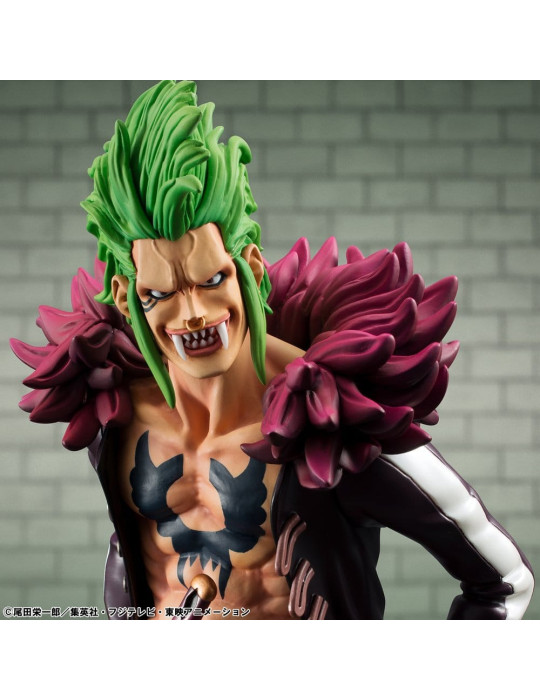 One Piece Portrait.Of.Pirates "Limited Edition" PVC Figure Bartolomeo the Cannibal (Limited Repeat) Megahouse