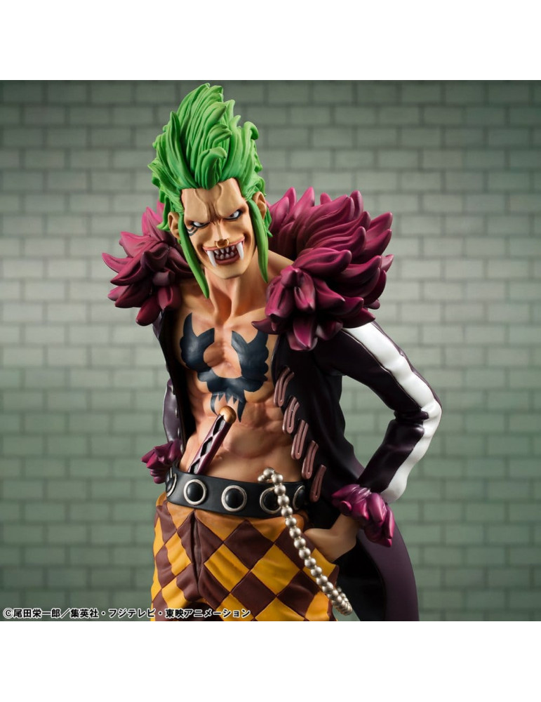 One Piece Portrait.Of.Pirates "Limited Edition" PVC Figure Bartolomeo the Cannibal (Limited Repeat) Megahouse