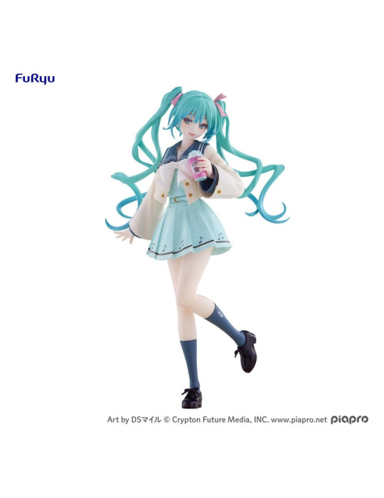 Hatsune Miku Sweet School Life PVC Figure Pure Version 18 cm Furyu