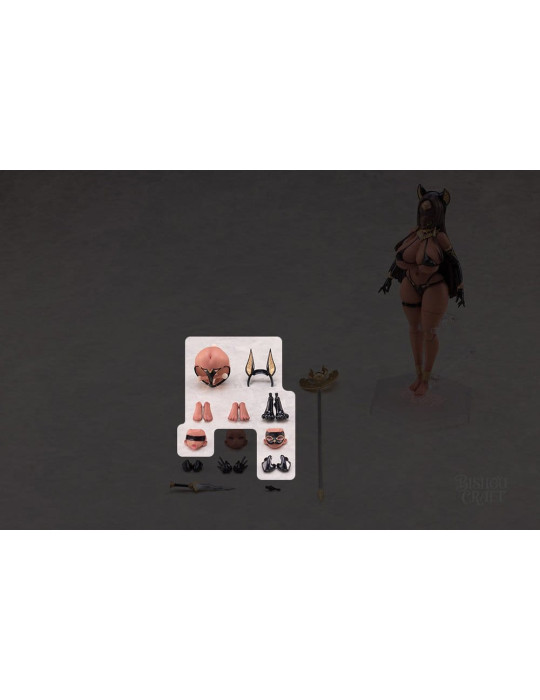 Original Character Isekai Emaki Action Figure Parts 1/12 Egyptian Goddess Bastet Bishoucraft