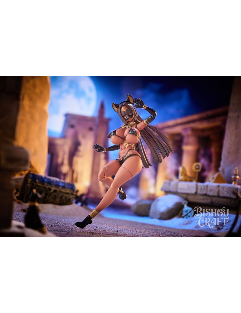 Original Character Isekai Emaki Action Figure Parts 1/12 Egyptian Goddess Bastet Bishoucraft