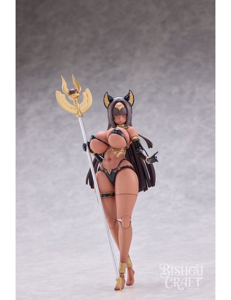 Original Character Isekai Emaki Action Figure 1/12 Egyptian Goddess Bastet 18 cm Bishoucraft
