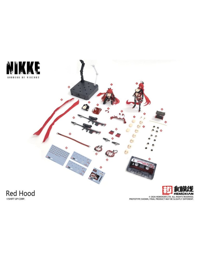 Goddess of Victory: Nikke Maquette en plastique 1/12 Red Hood 18 cm Hemoxian