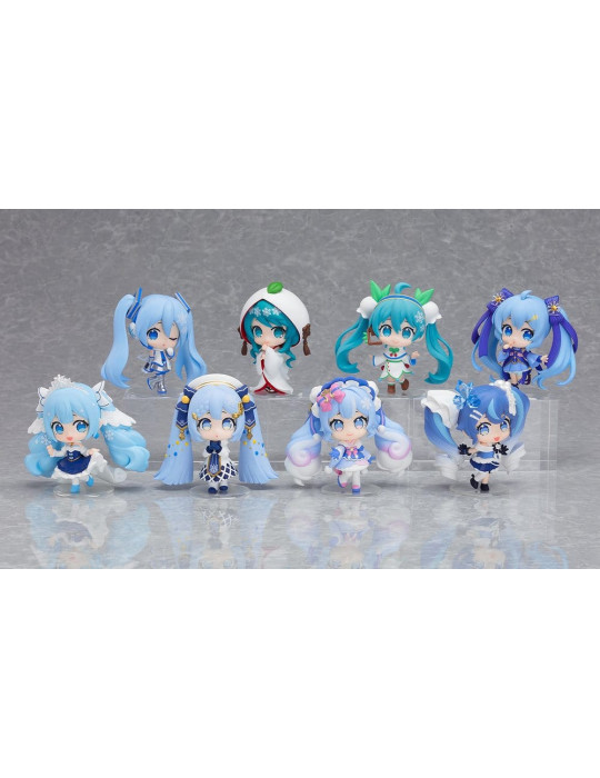 Character Vocal Series 01: Hatsune Miku Mini Figure Snow Miku All Stars Figure Collection Vol. 2 8 cm Good Smile