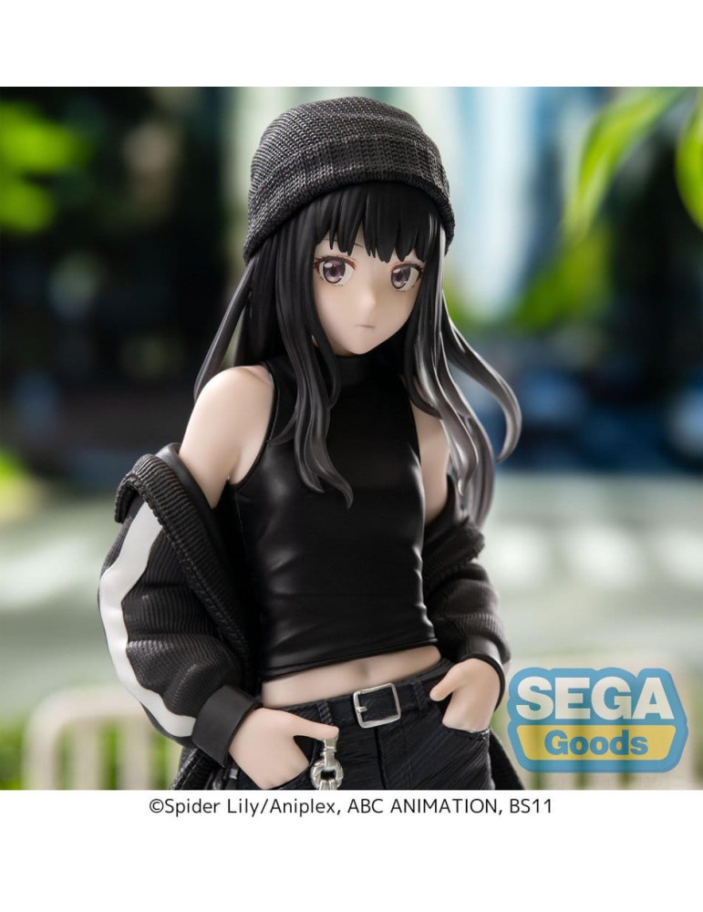 Lycoris Recoil High Premium Figure PVC Figure Takina Inoue Street Snap 20 cm Sega