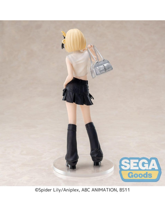 Lycoris Recoil High Premium Figure figurine PVC Chisato Nishikigi Street Snap 20 cm Sega