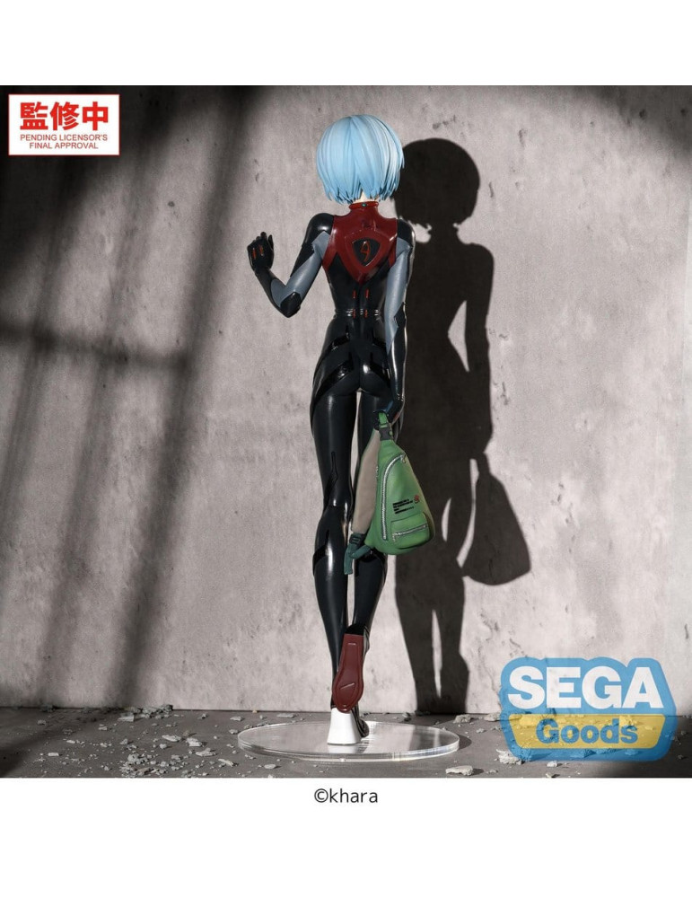 Rebuild of Evangelion FIGURIZMa figurine PVC Rei Ayanami (Tentative Name) Plugsuit Ver. 25 cm Sega