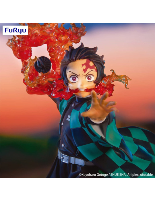 Demon Slayer: Kimetsu no Yaiba Exceed Creative Figure PVC Figure Kamado Tanjiro 16 cm Furyu