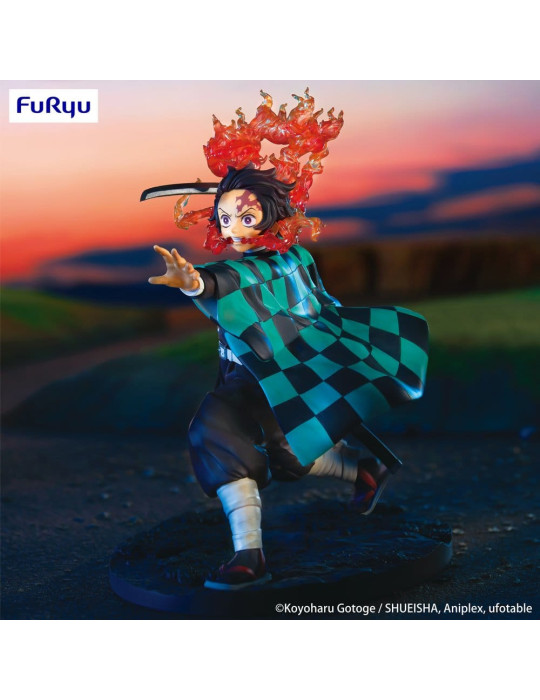 Demon Slayer: Kimetsu no Yaiba Exceed Creative Figure PVC Figure Kamado Tanjiro 16 cm Furyu