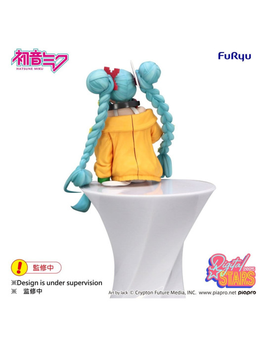 Hatsune Miku Noodle Stopper PVC Figure Hatsune Miku Digital Stars 2025 15 cm Furyu