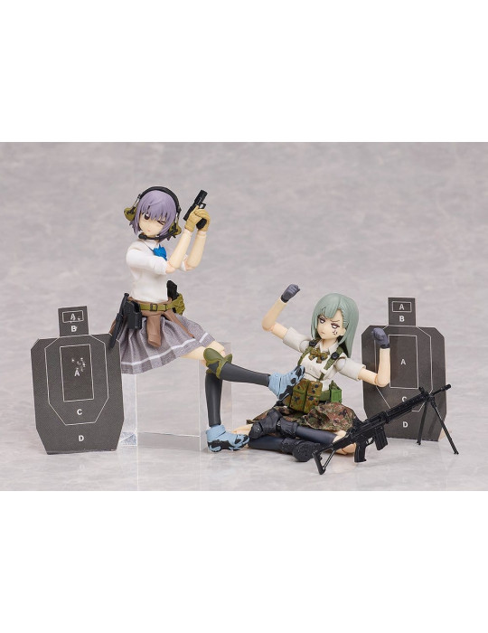 Little Armory figma Action Figure Miyo Asato: Summer Uniform ver. 1.5 13 cm Tomytec