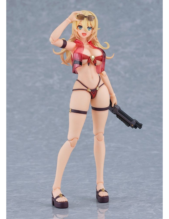Bunny Suit Planning figma Action Figure Veronica Sweetheart: Swimsuit Ver. 15 cm Max Factory