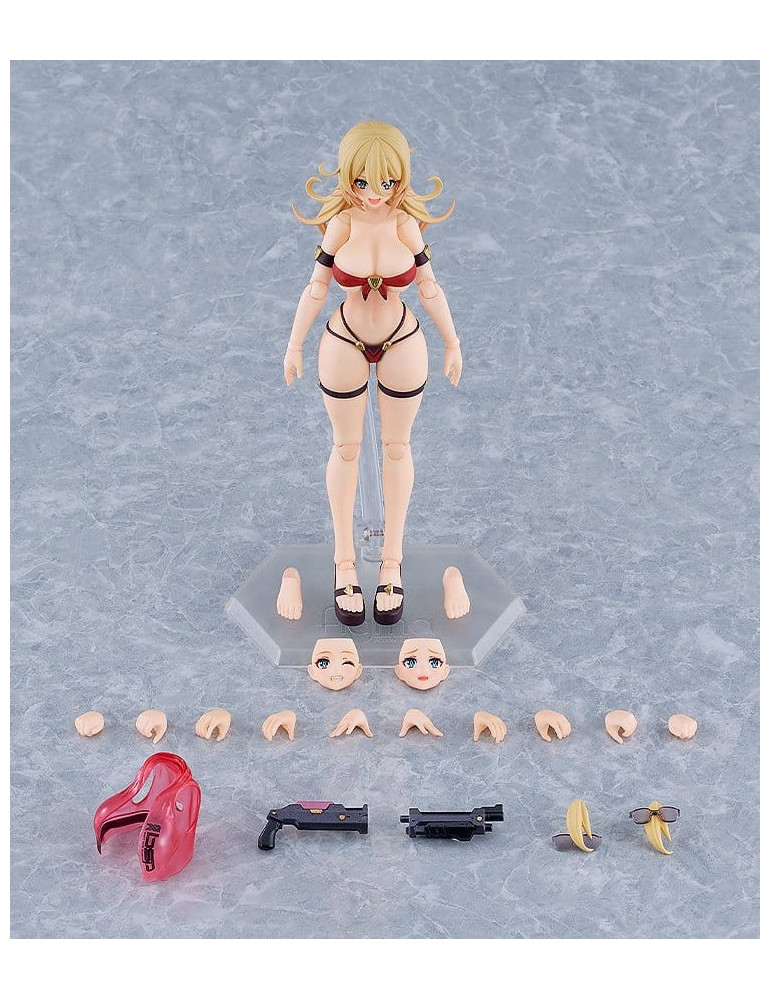 Bunny Suit Planning figma Action Figure Veronica Sweetheart: Swimsuit Ver. 15 cm Max Factory
