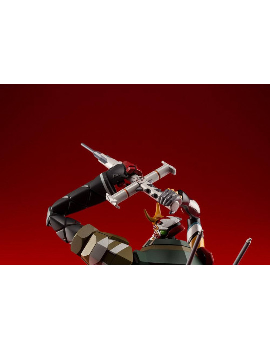 Evangelion 4.0 Plastic Model Kit 1/400 Evangelion Production Model-New 02 JA-02 Body Assembly Cannibalized) 22 cm Kotobukiya