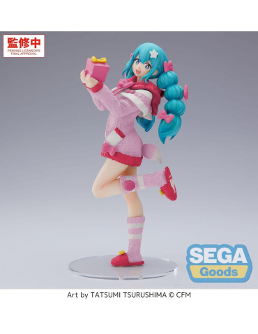 Hatsune Miku High Premium Figure figurine PVC Mokomoko Christmas Ver. 21 cm Sega