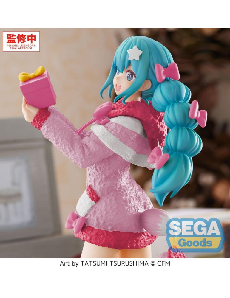 Hatsune Miku High Premium Figure figurine PVC Mokomoko Christmas Ver. 21 cm Sega