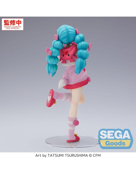 Hatsune Miku High Premium Figure PVC Figure Mokomoko Christmas Ver. 21 cm Sega