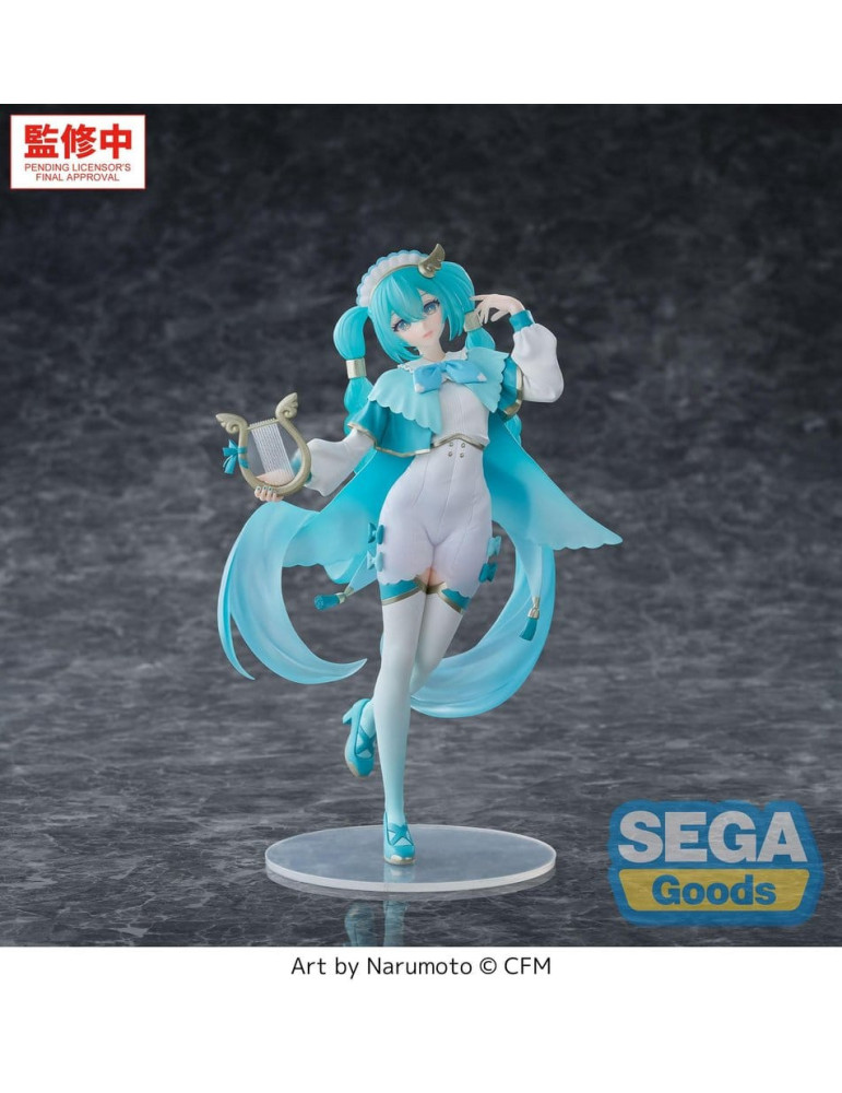 Hatsune Miku Luminasta PVC Figure Wandering Minstrel 21 cm Sega