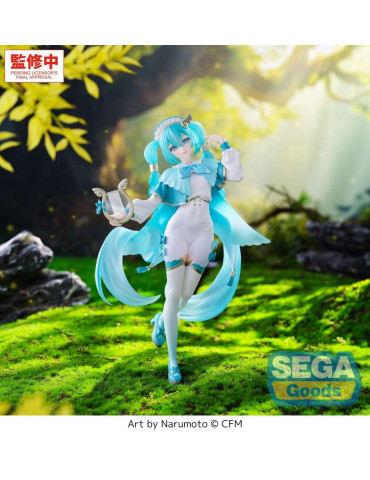 Hatsune Miku Luminasta figurine PVC Wandering Minstrel 21 cm Sega 2