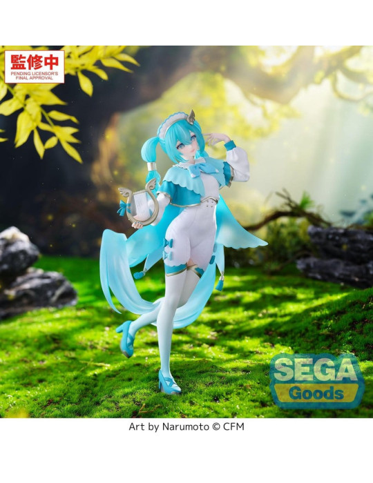 Hatsune Miku Luminasta figurine PVC Wandering Minstrel 21 cm Sega