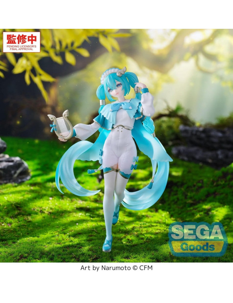 Hatsune Miku Luminasta figurine PVC Wandering Minstrel 21 cm Sega