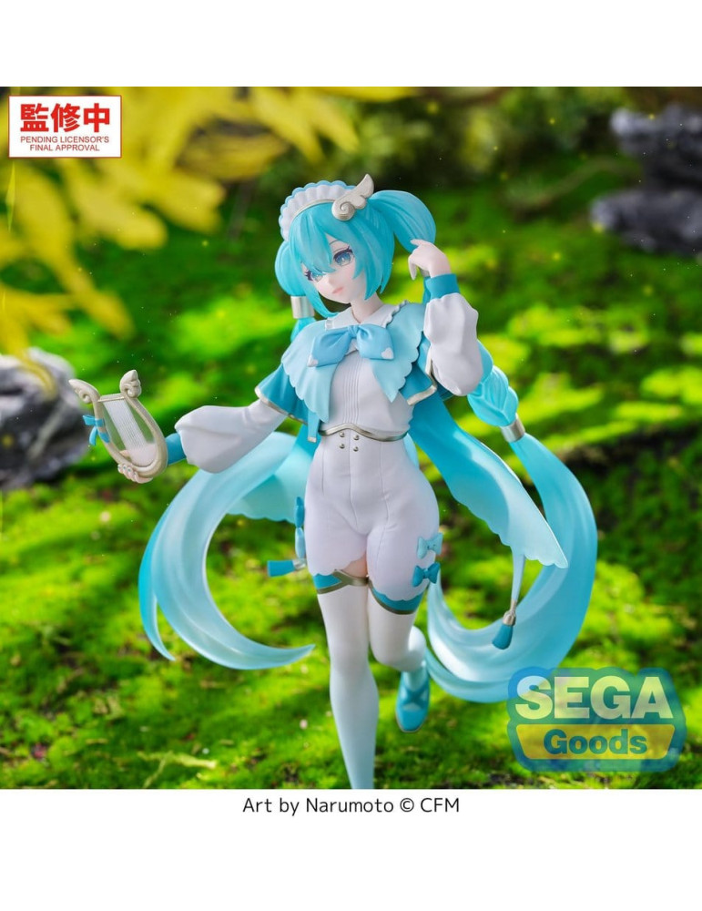 Hatsune Miku Luminasta PVC Figure Wandering Minstrel 21 cm Sega