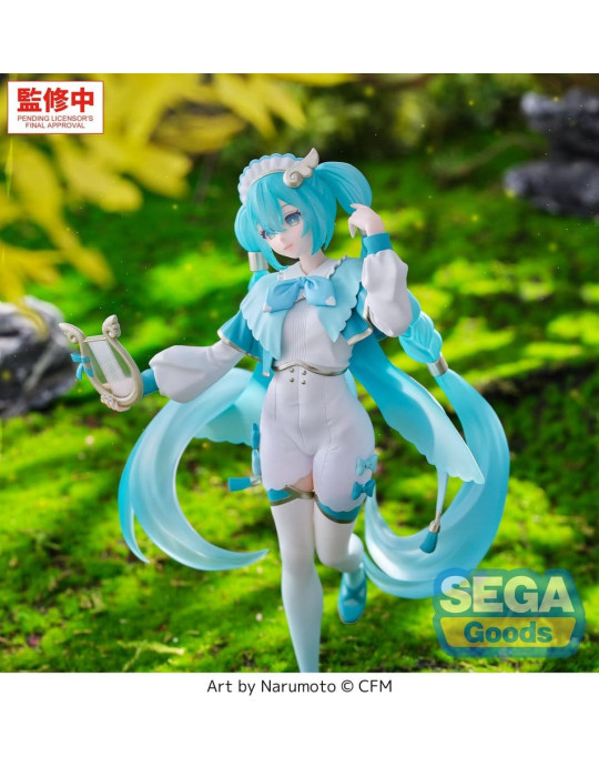 Hatsune Miku Luminasta figurine PVC Wandering Minstrel 21 cm Sega
