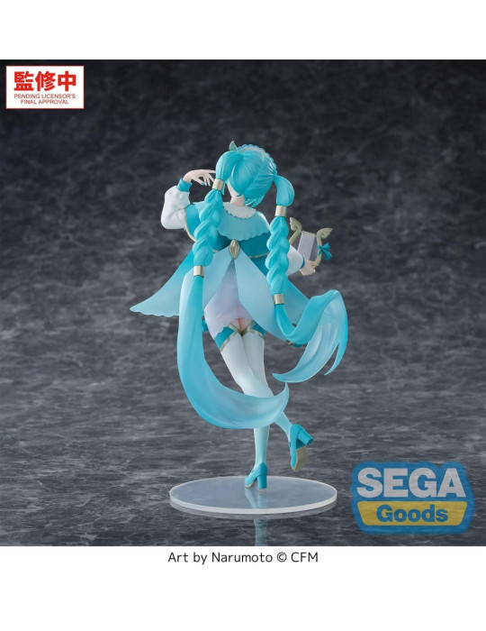 Hatsune Miku Luminasta figurine PVC Wandering Minstrel 21 cm Sega
