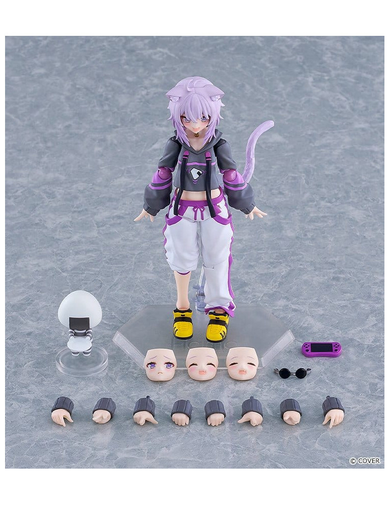 Hololive Production figma Action Figure Nekomata Okayu 14 cm Max Factory