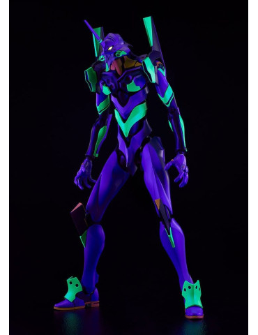 Rebuild of Evangelion Moderoid Plastic Model Kit DX-SCALE Evangelion Test Type-01 Luminous Set Edition 26 cm Good Smile