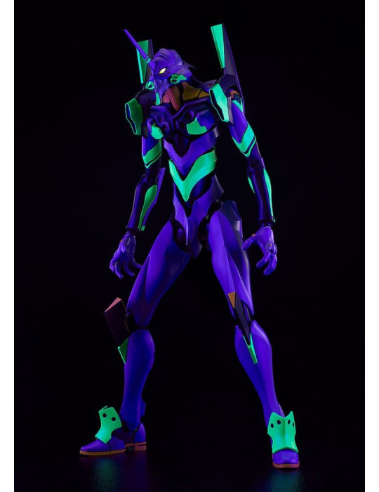 Rebuild of Evangelion Moderoid Plastic Model Kit DX-SCALE Evangelion Test Type-01 Luminous Set Edition 26 cm Good Smile