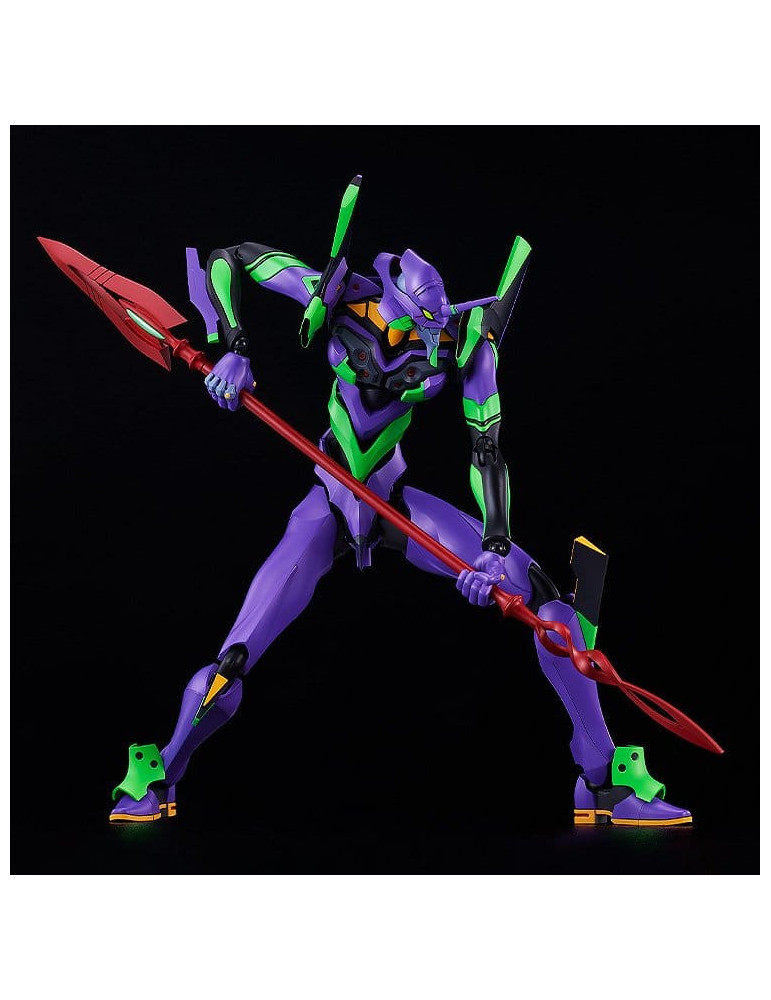 Rebuild of Evangelion Moderoid Plastic Model Kit DX-SCALE Evangelion Test Type-01 Luminous Set Edition 26 cm Good Smile